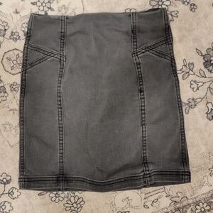Art Class Charcoal Skirt